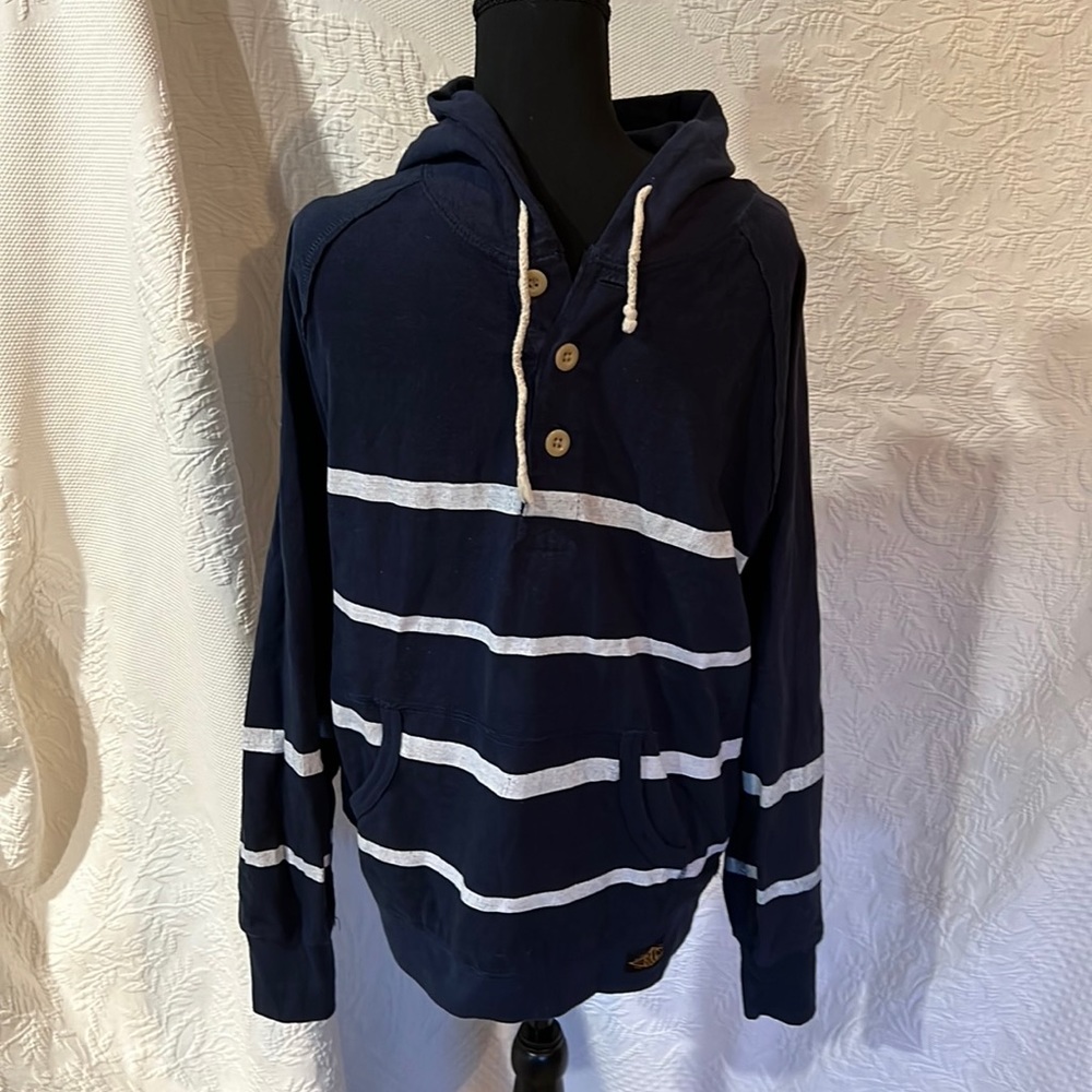 Brooklyn Cloth long‎ sleeve hoodie, size large